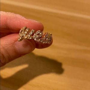 Guess Rosegold adjustable Ring